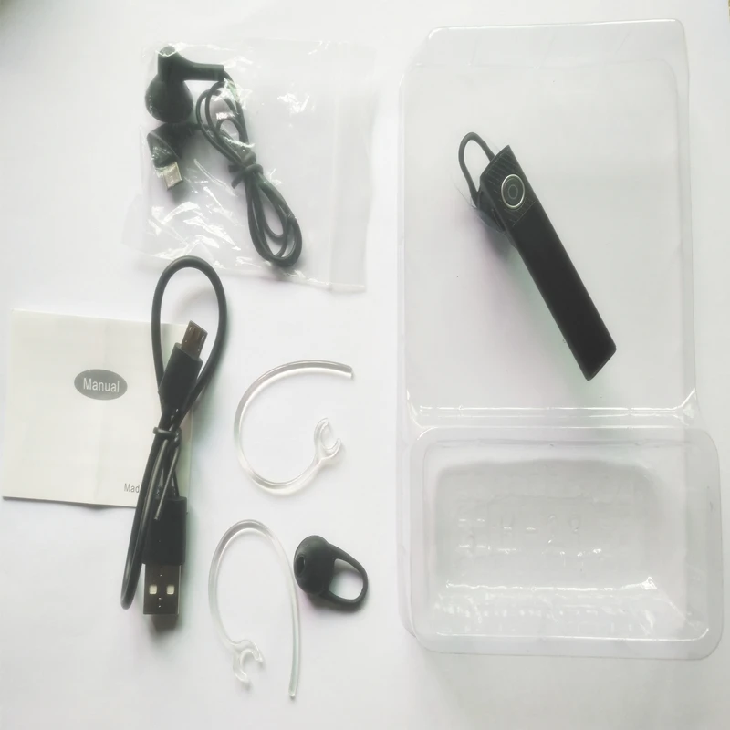 New Style bluetoth headset with Mic Wireless earbud Stereo Music Handsfree bluetoot earphone Invisible bluetooth headphone