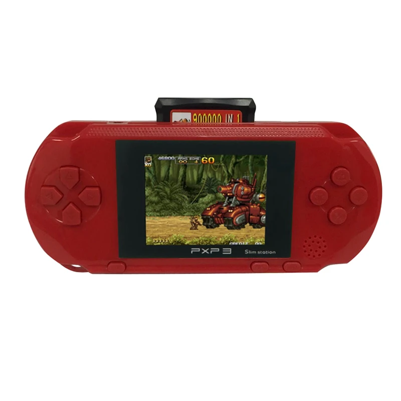 Портативная игровая консоль PXP3 3 дюймовая 16 бит тонкая станция портативные