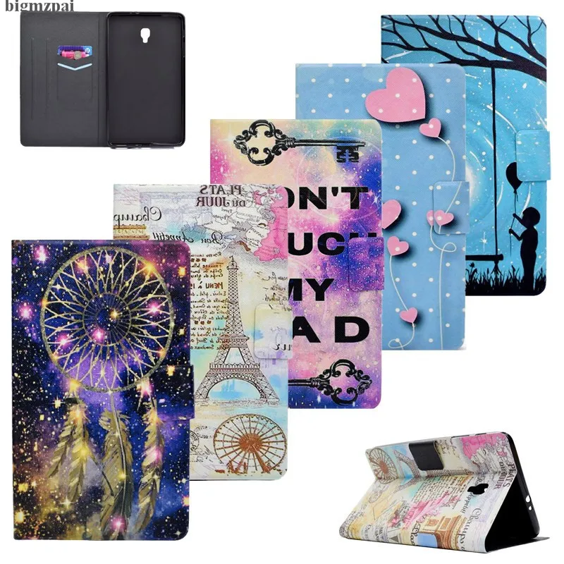 Fashion 3D Printer Case PU Leather Flip Stand Smart Tablet Cover For