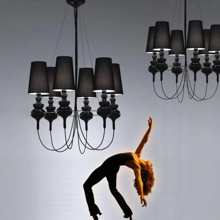 

Wrought Iron Pendant Light Living Room Bedroom Lamps
