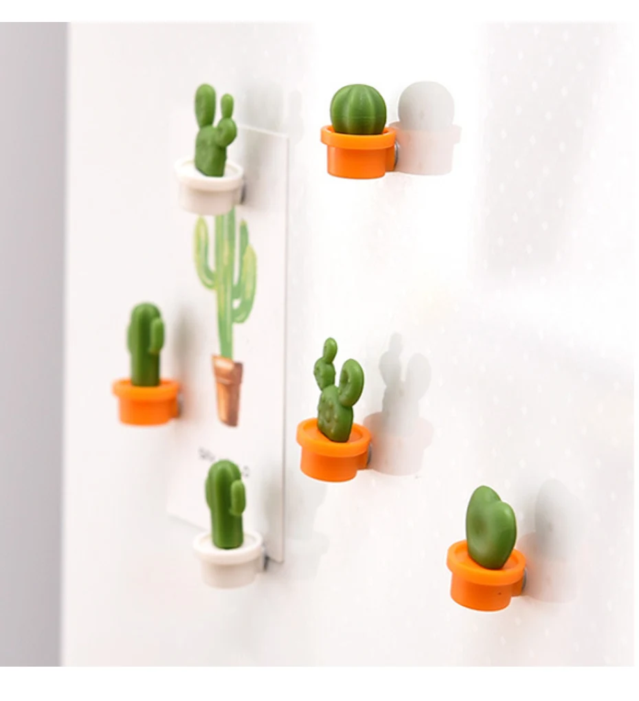 Mini Succulent Plant magnets for refrigerators for Kitchen 03