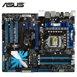 ASUS P7P55D материнская плата LGA 1156 DDR3 16 GB для Intel P55 P7P55D Desktop Systemboard SATA II PCI-E X16 используется AMI BIOS