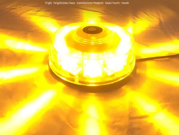 

12V/24V 10W Led car strobe warning lights,truck emergency light,beacon,7 flashing pattern,waterproof