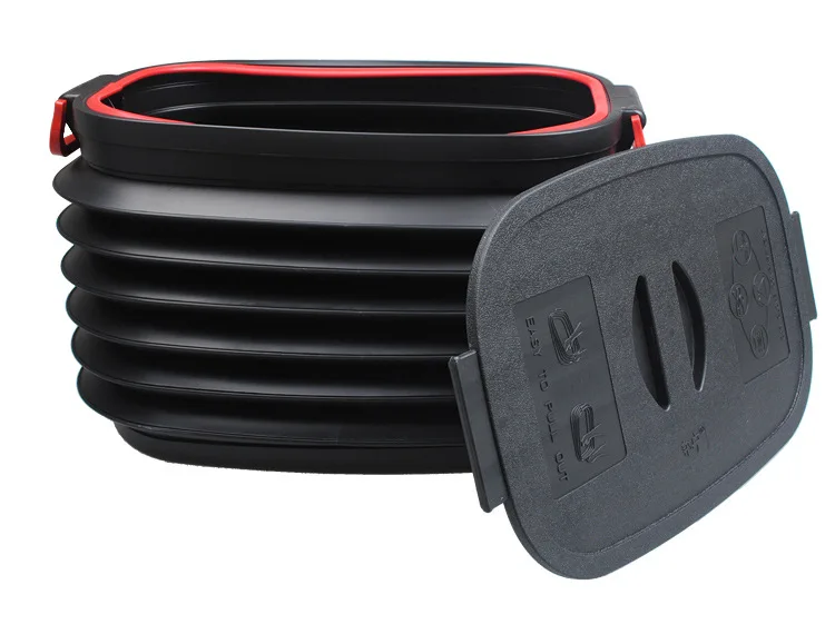 

Autofans 60L Plastic ABS Collapsible Car Trunk Box Stretchable Boot Organizer Foldable Auto Trunk Container Luggage Boot Box S09