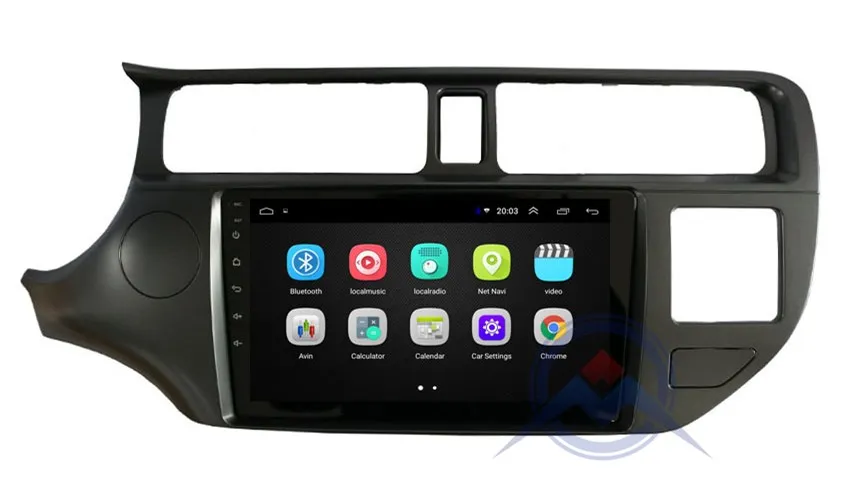Discount ZOHANAVI 2.5D Android Car DVD Player for KIA Rio K3 2012 2013 2014 2015 2016 multimedia GPS Navigation Radio video player 15