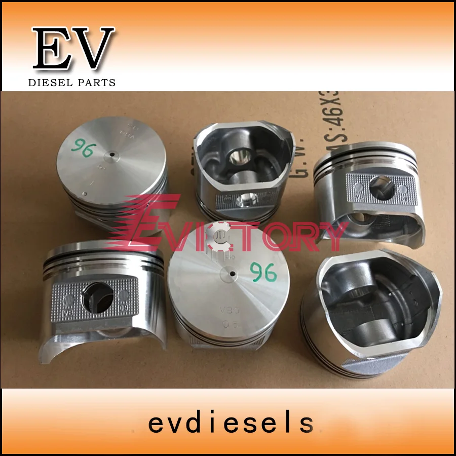 

TB45 TB45 Piston with piston pin clip for Nissan Patrol Y60 Y61