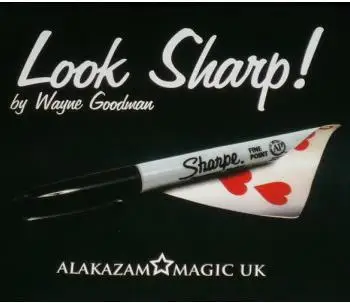 Look Sharp (Gimmick) - Card Magic Accessories Mentalism Tricks For Magicians Easy Funny | Игрушки и хобби