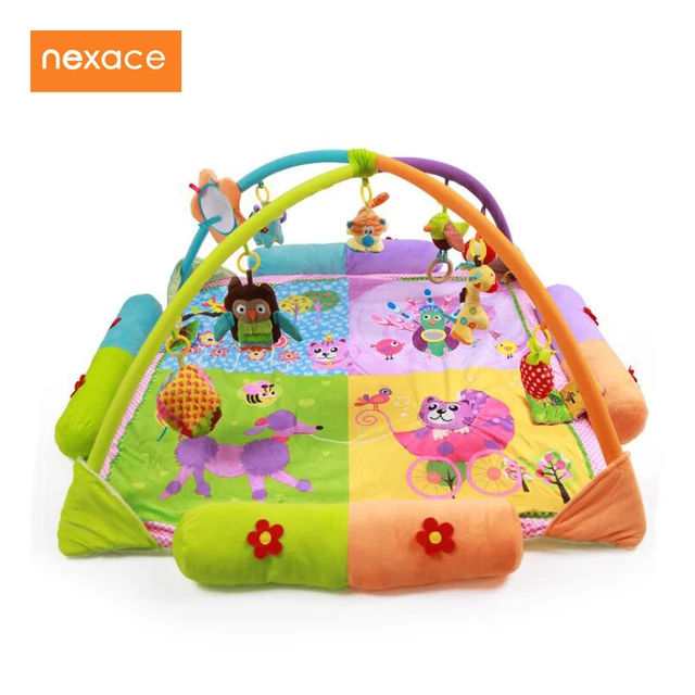 Baby Gym Playmat Children Developing Activity Rug Size 130*130cm Big