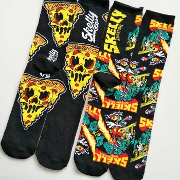 

Personality Fire Dragon Men In The Tube Socks Cartoon Sports Socks Manufacturers Direct Sales Crew Socks Cotton Funny Socks Men