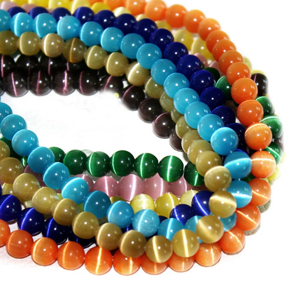 Round Cat Eye Beads Round Cat Eye Beads