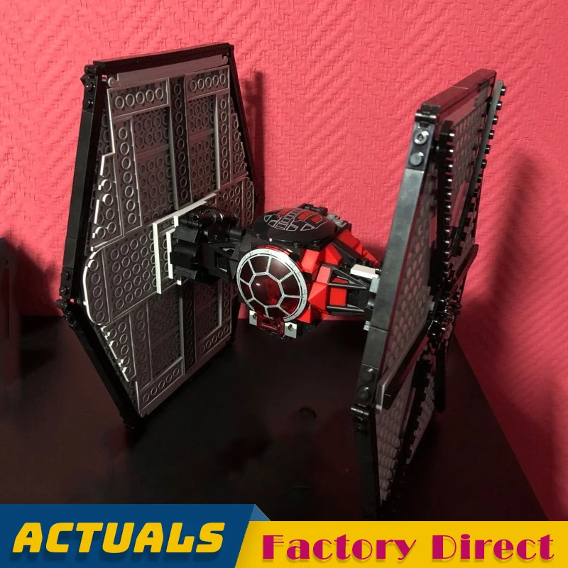 

First Order Special Forces TIE Fighter 05005 Star Series Wars Building Block Funny Bricks Kid Boys Gift Toys Compatible LegoINGlys 75101