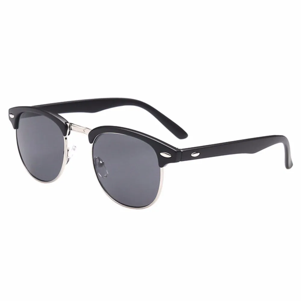 Men Myopia Sunglasses Half Frame UV400 Shortsighted Lenses Driving ...