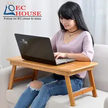 The folding notebook comter on bed with a small desk table simple dormitory lazy FREE SHIPPING