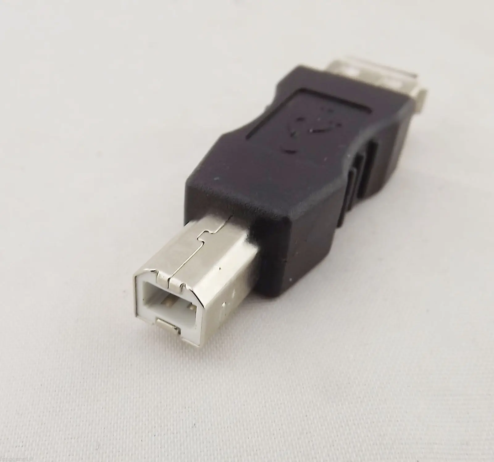 

10 шт. черный USB 2,0 Тип A Женский к USB B Мужской адаптер пол Changer коннектор конвертер
