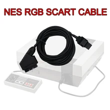 NES Peritel PAL TV Scart RGB Cable Cable cable De Video juegos de Nintendo Entertainment System