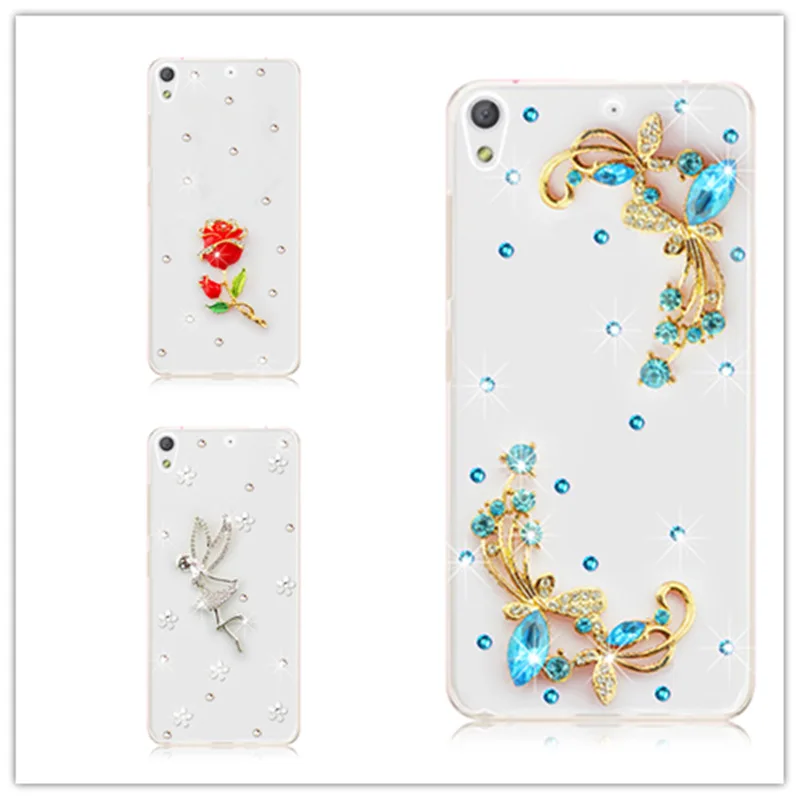 

NEW Crystal Glitter Bling Rhinestone Phone Case for HTC Desire 12 Plus 616 626 700 728 816 820 828 830 Cover