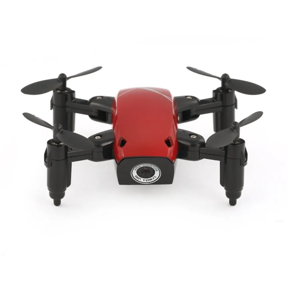 S9W складной RC Мини Дрон Карманный Дрон микро Дрон вертолет с wifi FPV 0.3MP камера 360 градусов