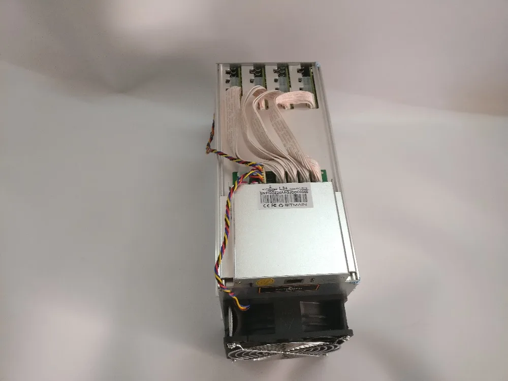 ANTMINER L3+ LTC 504 м(без psu) scrypt шахтерная машина LTC шахтерная машина 504 м 800 Вт на стене лучше чем ANTMINER l3.от битмайнер