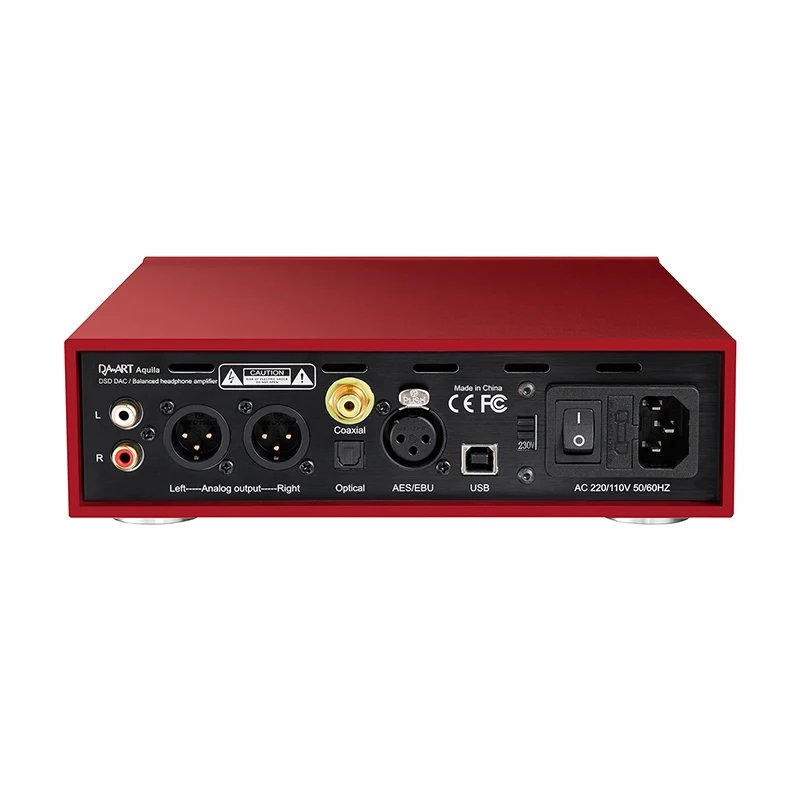 DAART Aquila HiFi полностью балансный усилитель для наушников ЦАП AMP С TPA6120A2 USB S/PDIF Toslink
