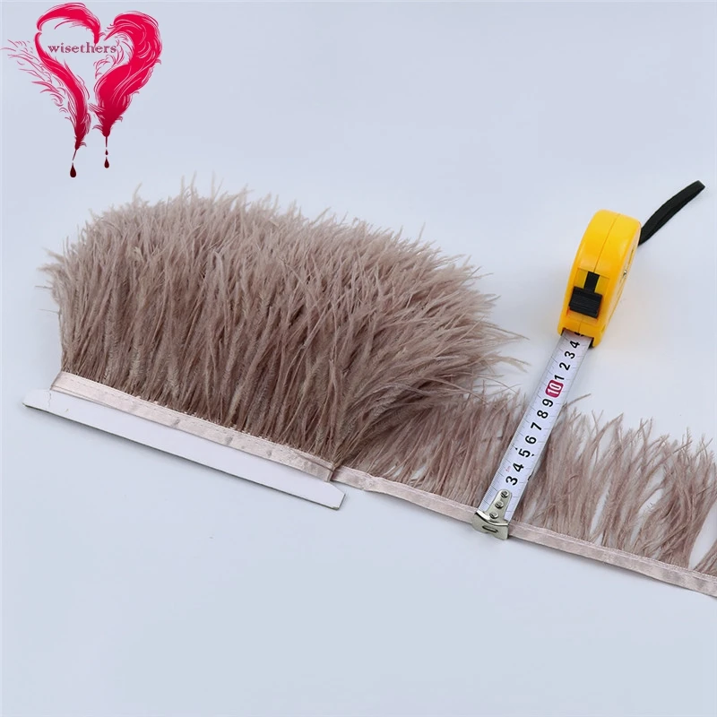 O36 8-10cm ostrich feather trims 5