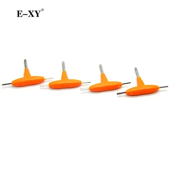 

E-XY 100pcsT-shaped screwdriver E-Cigarette DIY tools for RDA RBA Rebuildable Atomizer Tank Heating wire coils DIY