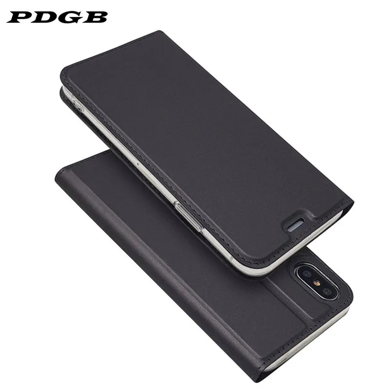 Кожаный чехол книжка PDGB для Xiaomi Mi 9 8 SE A2 Lite F1 Redmi 4X 5 Plus 5A 6A S2 Note 4 6 7 Pro роскошный