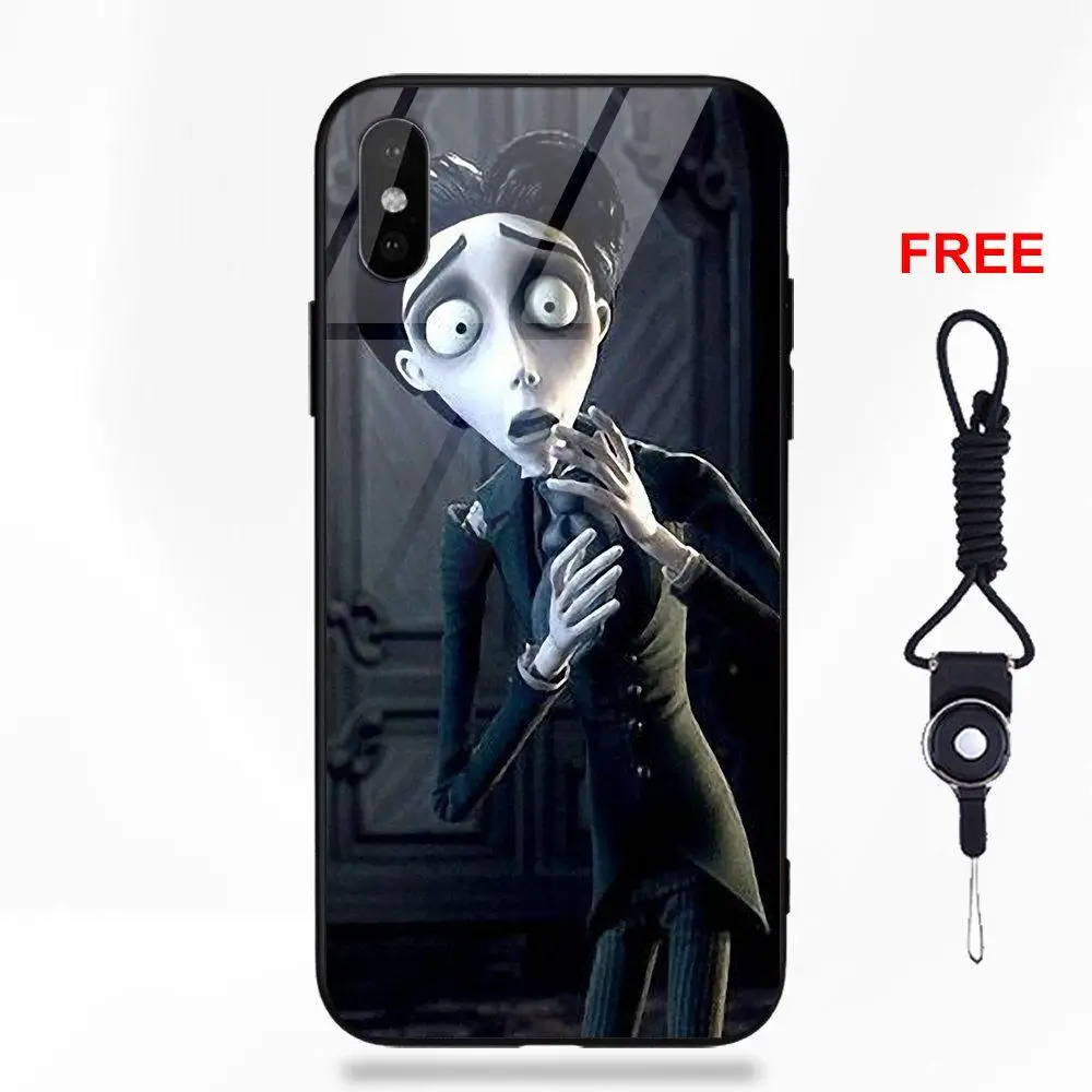 Труп невесты для Apple IPhone X XS Max XR 5 5C 5S SE 6 S 7 8 Plus арт Diy роскошные мягкие ТПУ оправа
