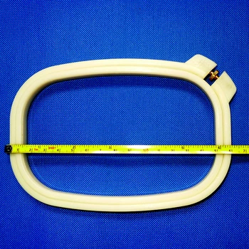 

Mini Embroidery Frame Oval 11*16cm Adjustable Rectangle ABS Cross Stitch Hoop Oblong Sewing Tool For Patchwork Diy Craft Art 5pc