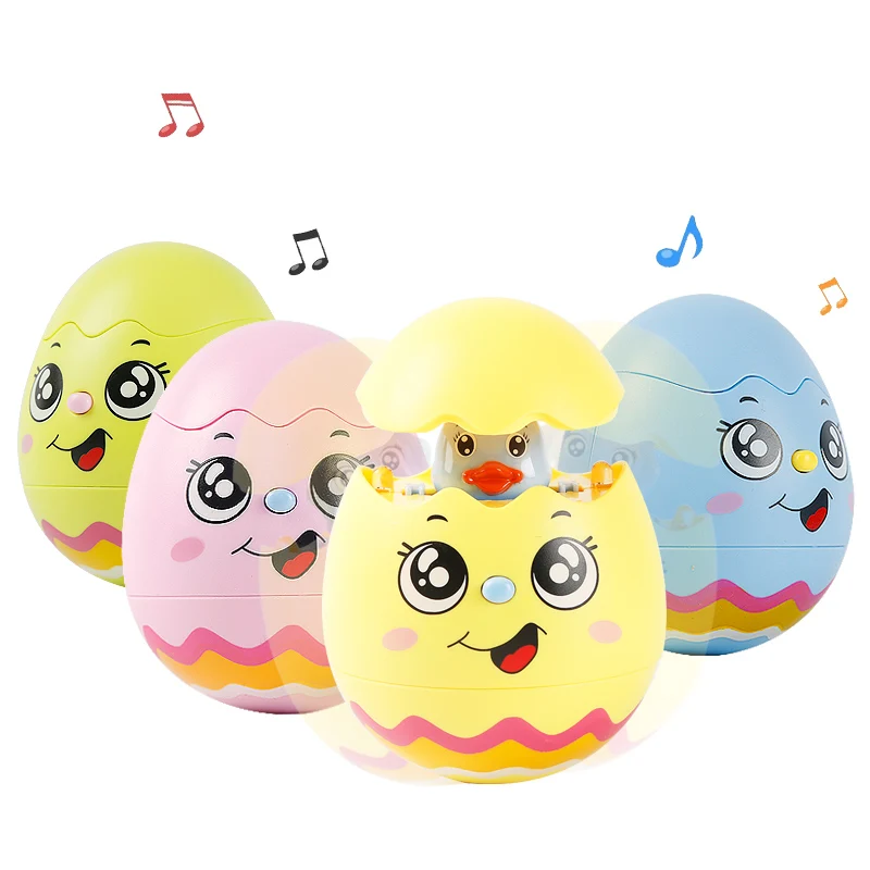 Бесплатная доставка 4 цвета детские игрушки Музыка Яйцо стакан кукла с музыкой и светом музыкальные погремушки Игрушечные лошадки для