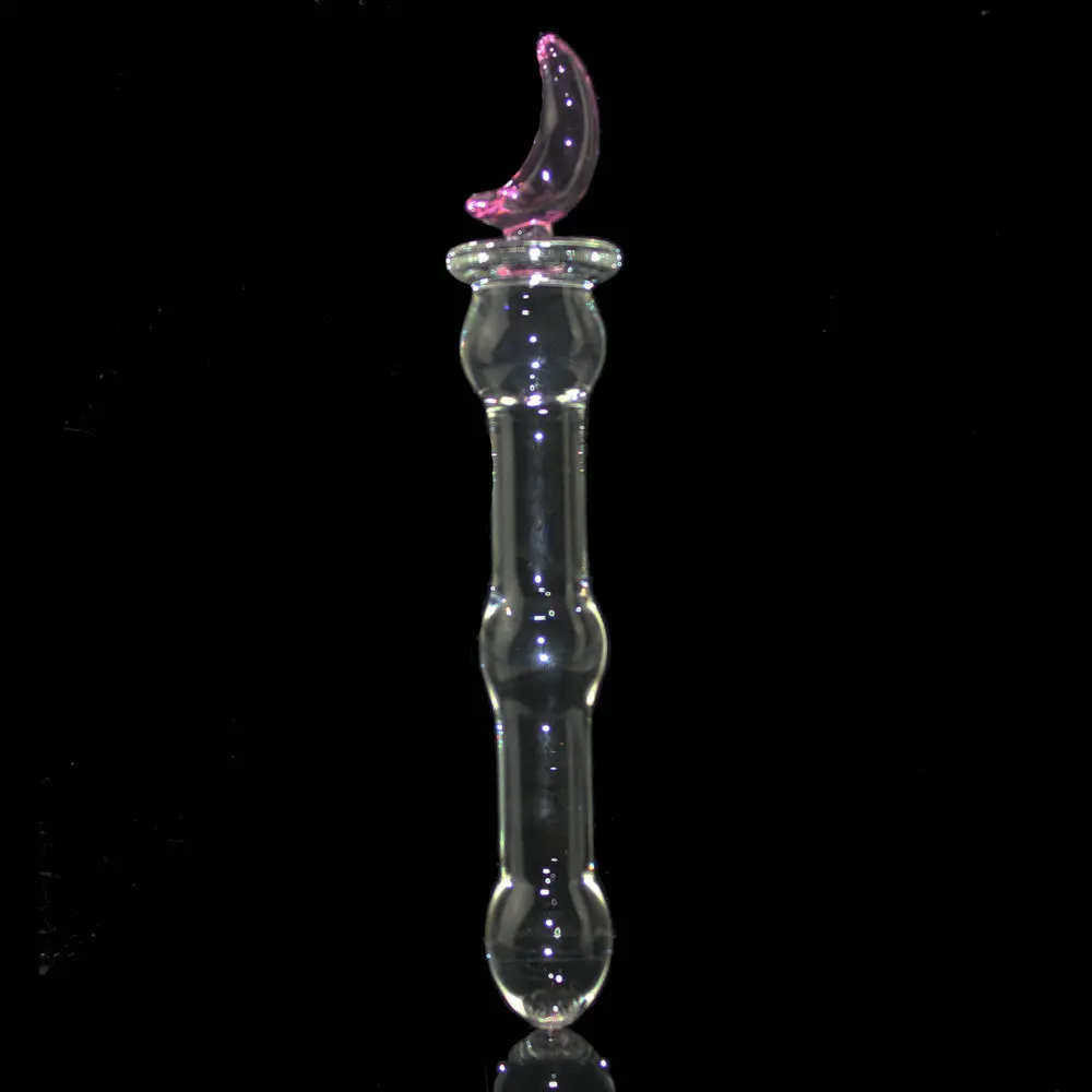hh024moon Glass butt plug anal sex toys for woman lesbian-beads-dildo (14)