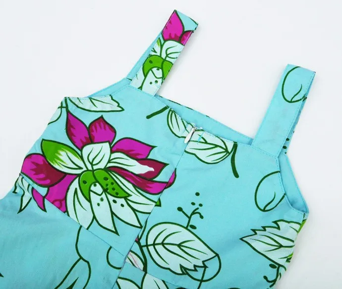 Baby girls dress suspender summer style Floral Toddler girls dress hot sale party children clothing frock vestido roupa infanti