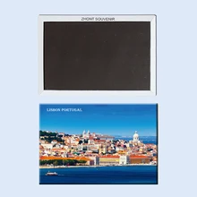 Прямоугольные магниты, Лиссабона сувенирная, Португалия туристические магниты на холодильник 21473