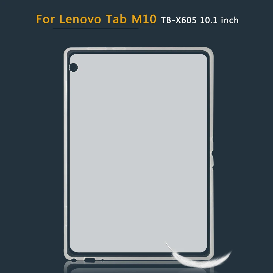 Силиконовый чехол для lenovo Tab 4 8 10 Plus Tab2 Tab 10 на возраст 2, 3, 4, Tab 7 Essential A7 A8 A10 E7 E8 E10 M10 P10 P8 Tablet крышка чехол сумка - Цвет: M10