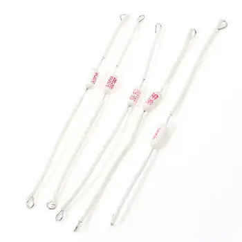 

Nylon Coated Rice Cooker Ceramic Thermal Fuse 10A 250V 200C 5 Pcs