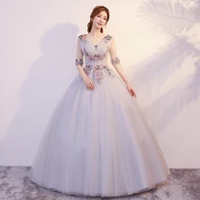 Бандажное дебютантное платье для девочек Пышное Платье с кристаллами милое платье с шестью бальное платье полурукавная аппликация платье Vestido De15 Anos