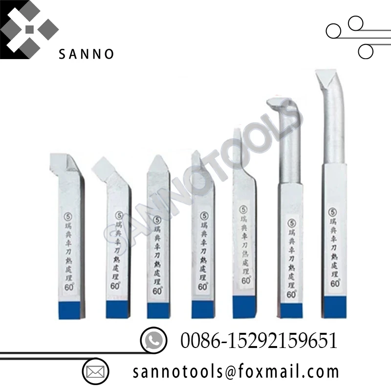 Tungsten steel welding turning cutter, lathe machine tool bits various of Irregular tipped tool bit 12 X 12 shank cutting tools