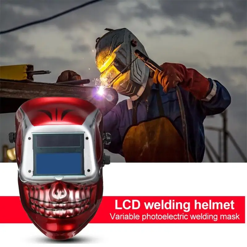 WS1000A Auto Solar Darkening Welding Helmet Black Anti-UV Infrared Protector