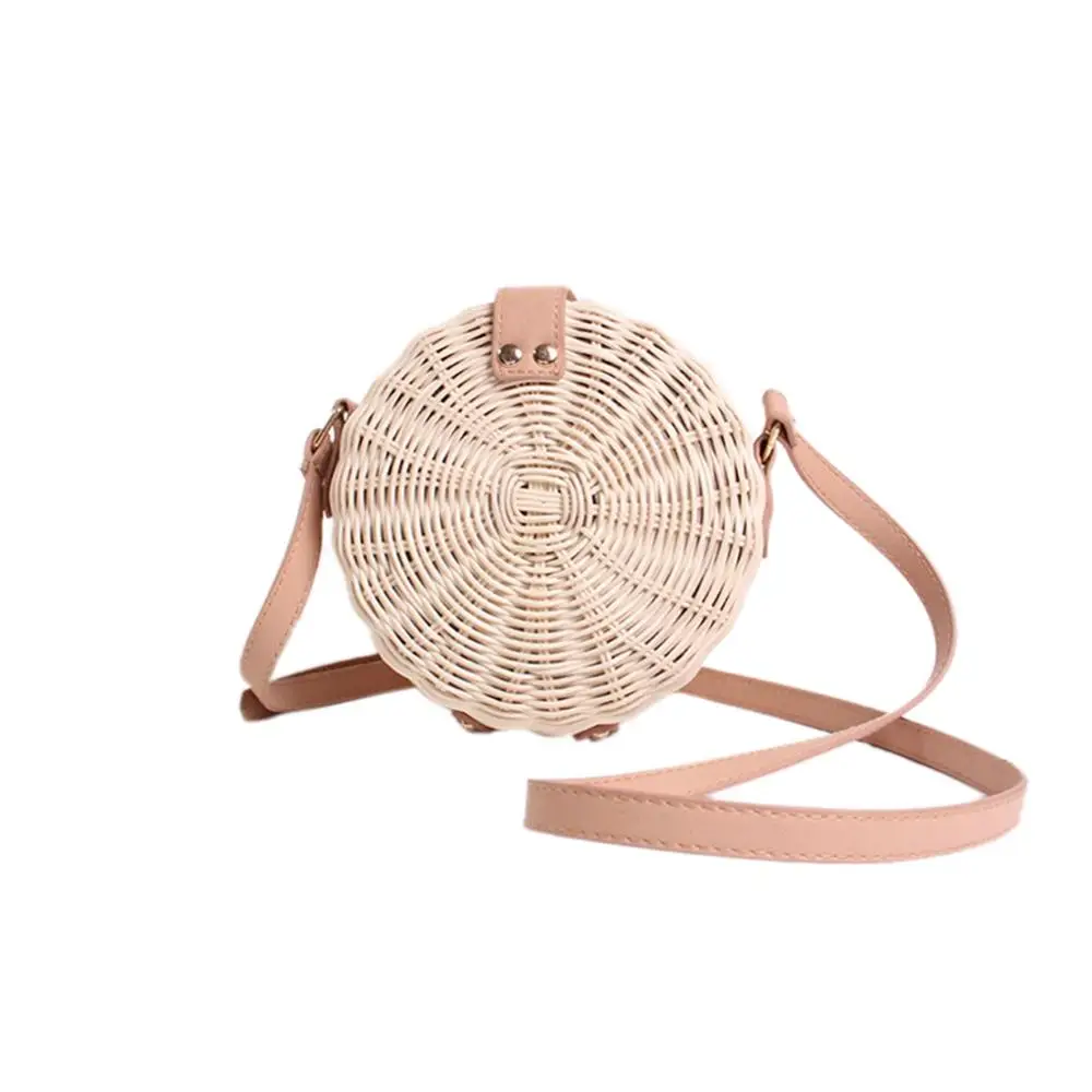 Rattan Mão tecido Moda Casual Saco de