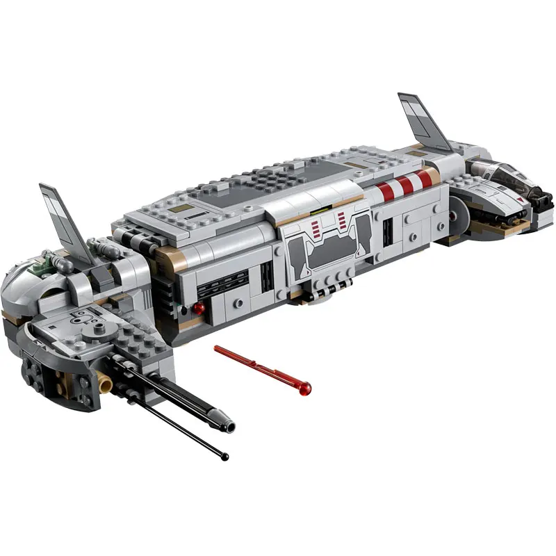 

Compatible Starwars Star Plan Resistance Troop Transporter Space Wars Assembling Building Block With Legoingly Technic Gifts