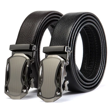 

2019 New Belt Genuine Leather Man Brand Designer Solid Natural Leather Men Belt Luxury Fashion Belts For Male