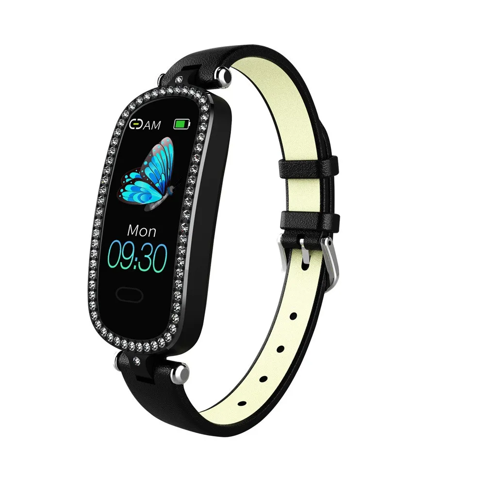 Смарт-часы Для мужчин Smartwatch женщина сердечного ритма крови Давление сна Смарт-часы с мониторингом шагомер reloj inteligente