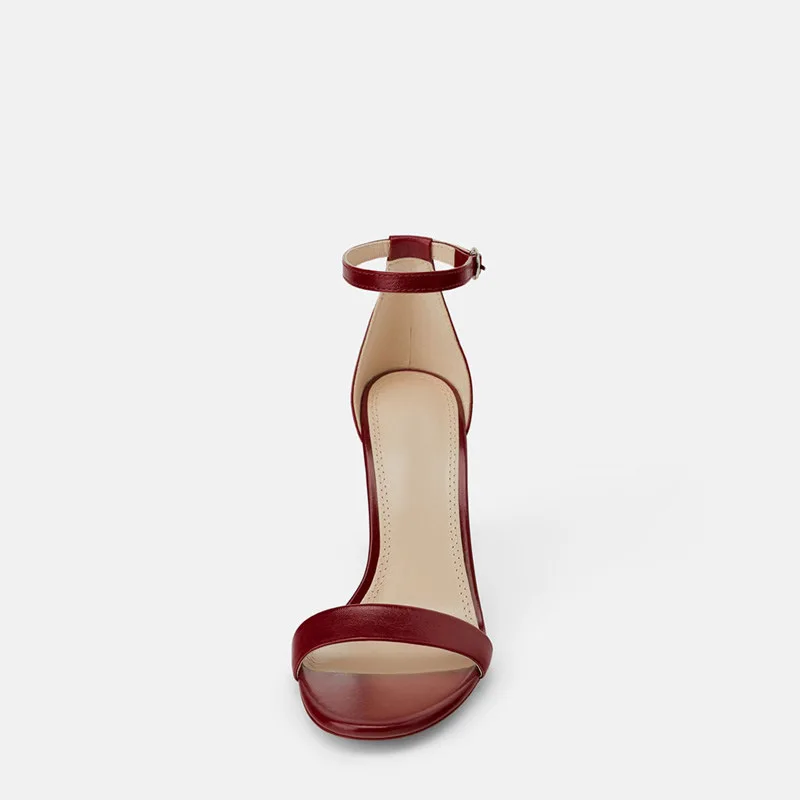 

Carole Levy 2019 New Fashionable Lady Elegant Top Quality Concise Leather Woman Shoes Summer Lady Pumps Sexy Stilettos Sandals