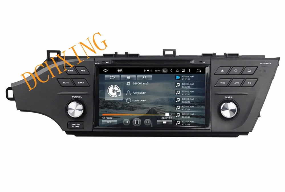 Top Octa Core 8 inch 8 core Android 9.0 Car Radio DVD player GPS for for Toyota Avalon 2015 2016 NAVIGATION gps 4G ram 64G ROM auto 5