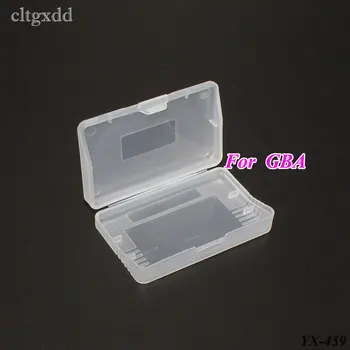 

cltgxdd Plastic Transparent Game Cards Storage Box Cartridge Cases For Gameboy Advance For GBA Protector Holder Cover Shell