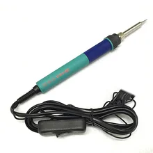 Высококачественный Электрический паяльник с регулируемой температурой и европейской вилкой CXG 936d, 220 В, 60 Вт, внутренний нагрев, 900 м, универсальный наконечник