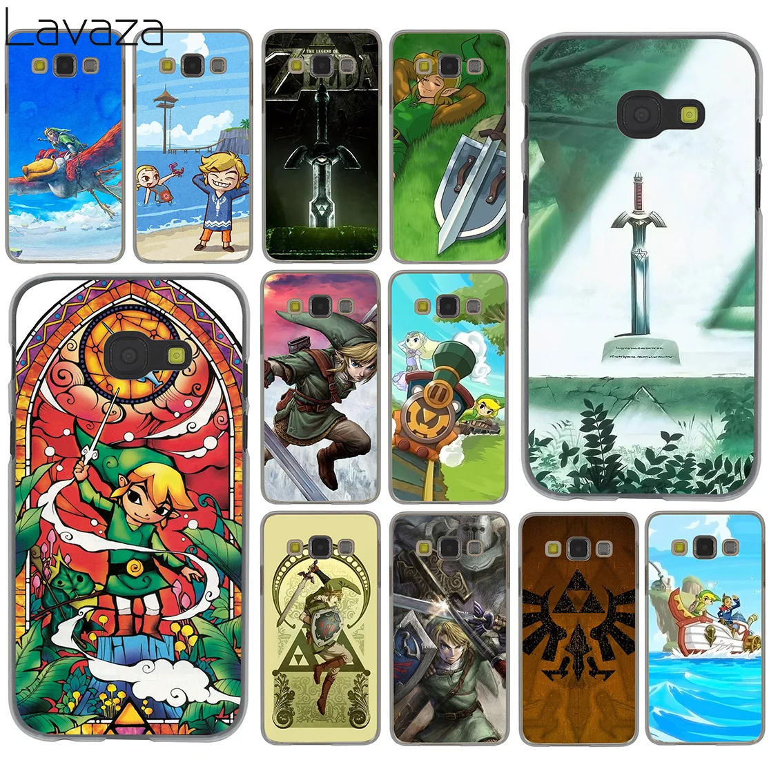 

Lavaza The Legend of Zelda Wii Case for Samsung Galaxy A6 A8 Plus A7 A9 2018 A3 A5 2017 2016 2015 Note 9 8 Cover