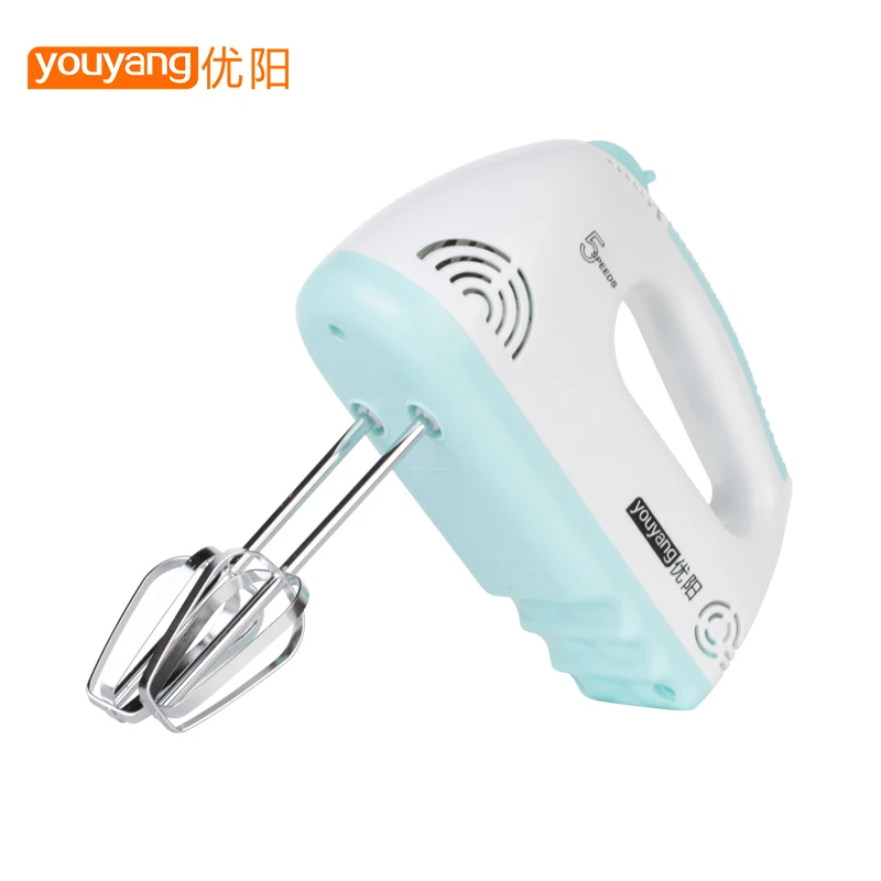 

Mini High Power Electric Egg Beater Household Handheld Egg Beater Stirring Flour Cream for Baking Cake Baking Tools Sky-blue
