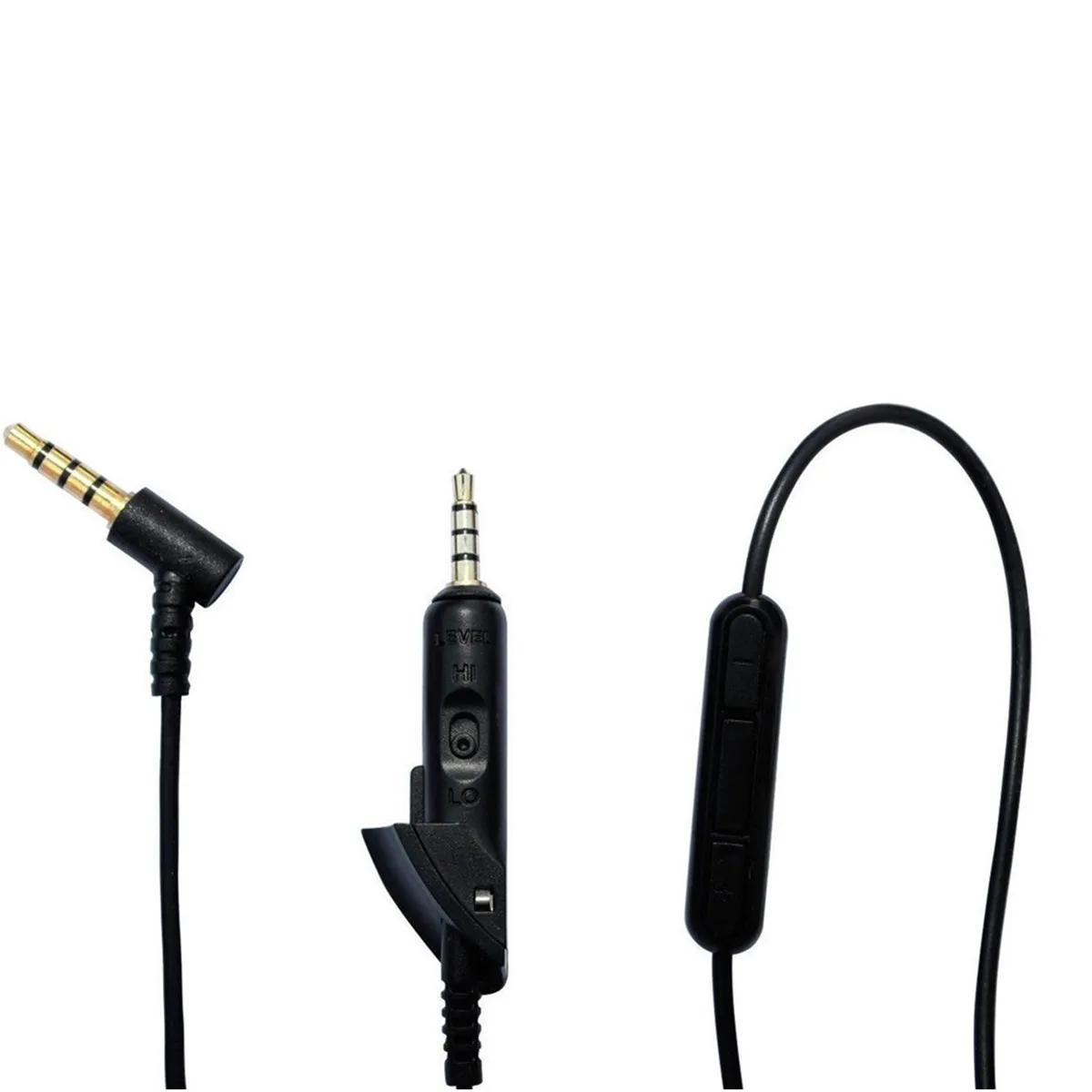 1.5 Long 3.5MM Male To Male Headphones Audio Cable Replacement Cord Wire With Microphone For