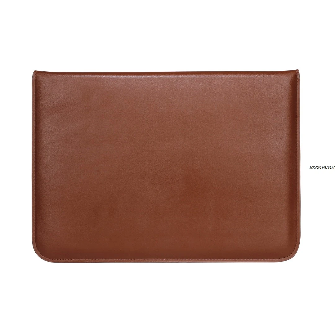 Новый кожаный рукав протектор сумка Стенд Обложка для Macbook Air 13 Pro Retina 11 12 13 15 чехол ноутбука Macbook Pro 13 touch bar