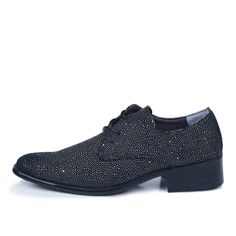 designer rhinestones leather shoes men italian fashion wedding party male footwear evening boy brogue dress oxford shoes for men (7)